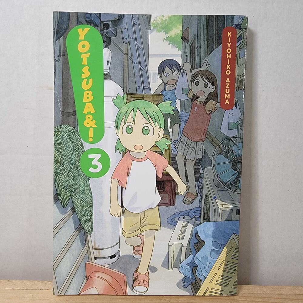 BOOK Yotsuba&! Volume 3 Manga (paperback) by Kiyohiko Azuma